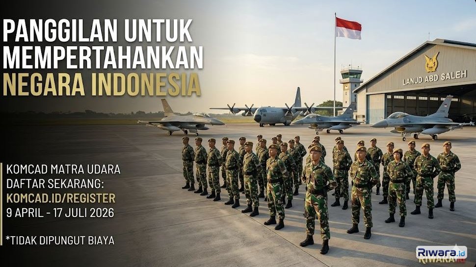 Wujudkan Bakti pada Negeri: Saatnya Bergabung dengan Komcad Matra Udara 2026!